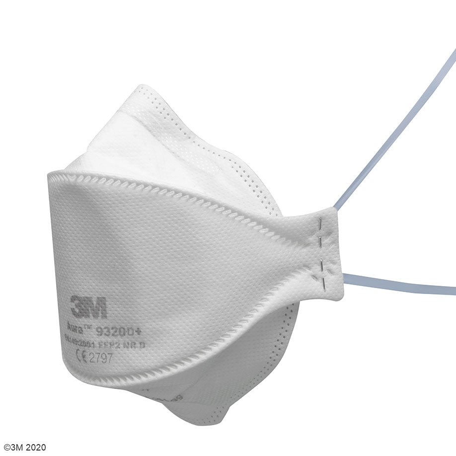 3M Aura Atemschutzmaske FFP2 NR D ohne Ventil