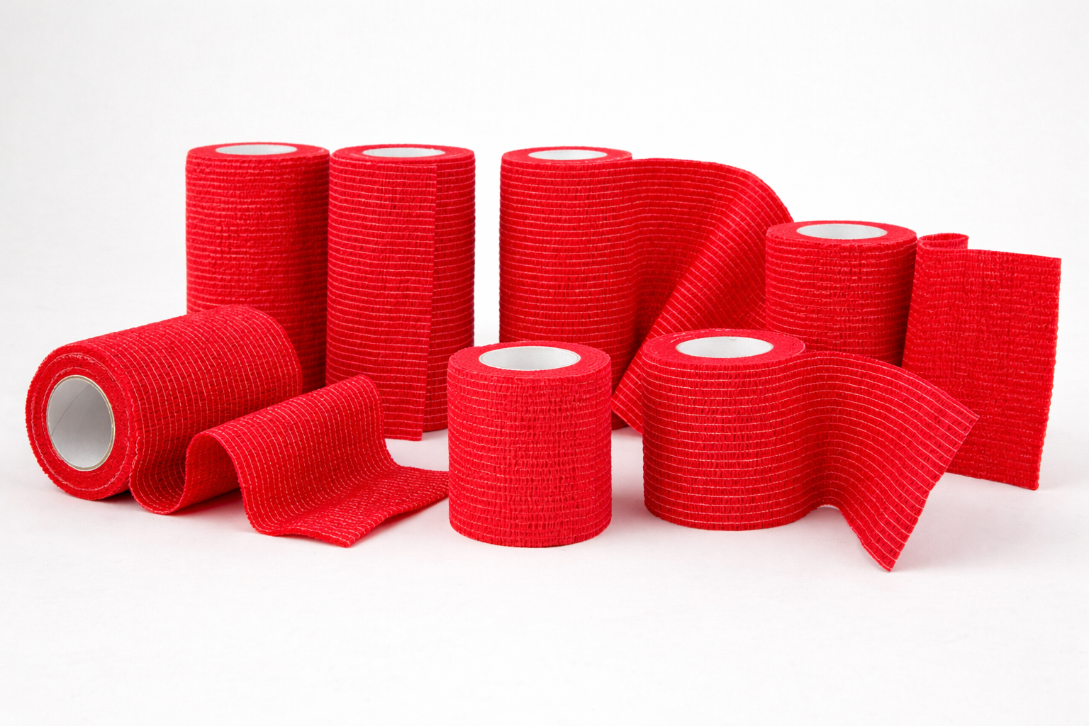 ELASTUS active comfort, 4,5 m x 10 cm, rot, 10 Stück rot, 4,5 m x 10 cm (10 Stck.)