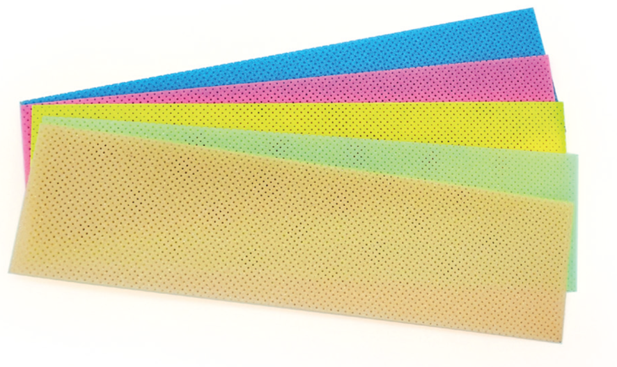 ELASTUS cast stripes Rainbow, 30 x 8 x 1,6 mm (10 Stck.) Castplatten