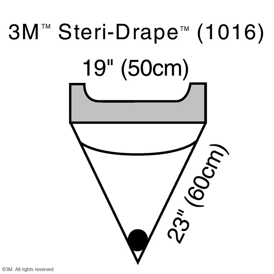 3M Steri-Drape Auffangbeutel 60 cm x 50 cm (10 Stck.)