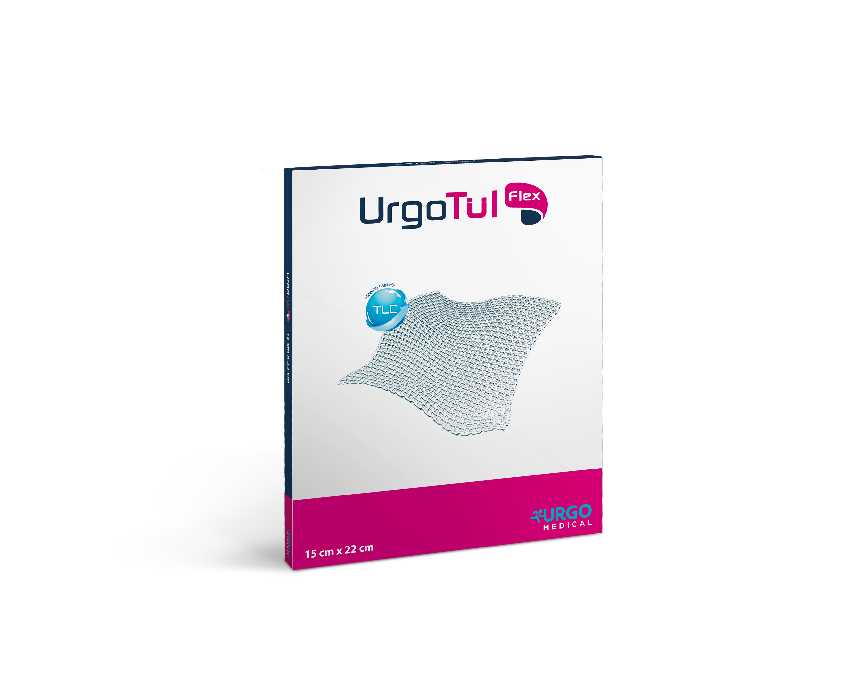UrgoTül Flex elastische Gazewundauflagen 15 x 22 cm (10 Stck.)