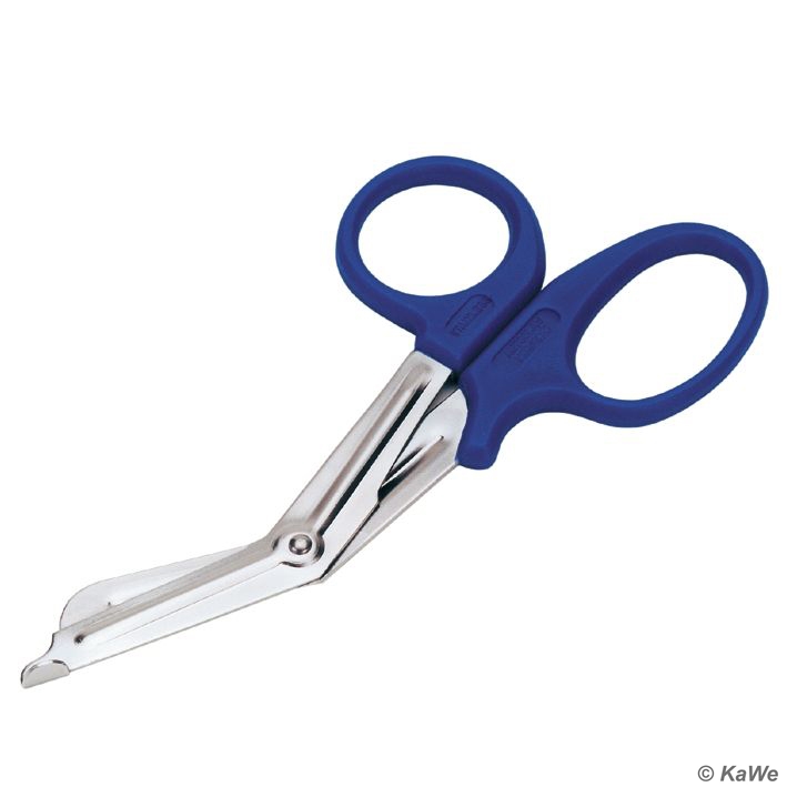 Allzweck-Verband-Schere, groß blau, 19 cm