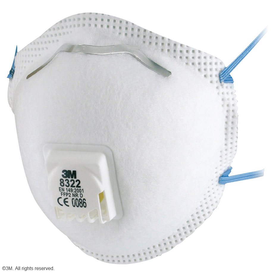 3M Atemschutzmaske FFP2 NR D mit Cool-Flow Ausatemventil (80 Stck.)