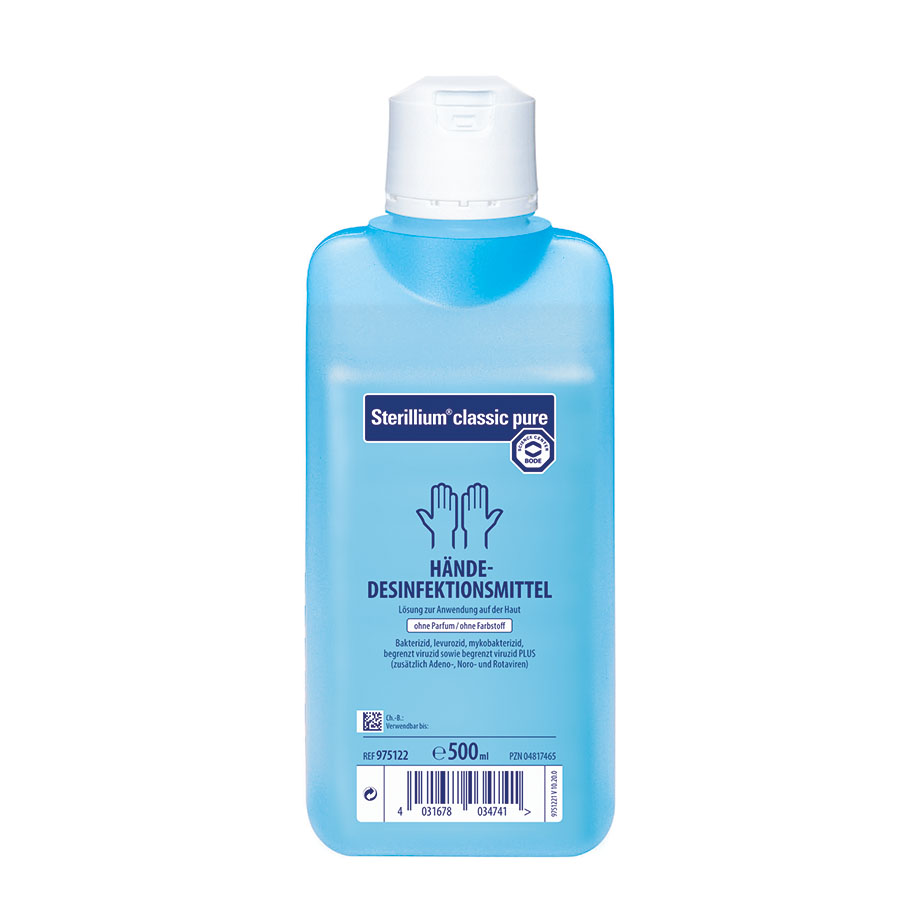 Sterillium classic pure 500 ml Händedesinfektion