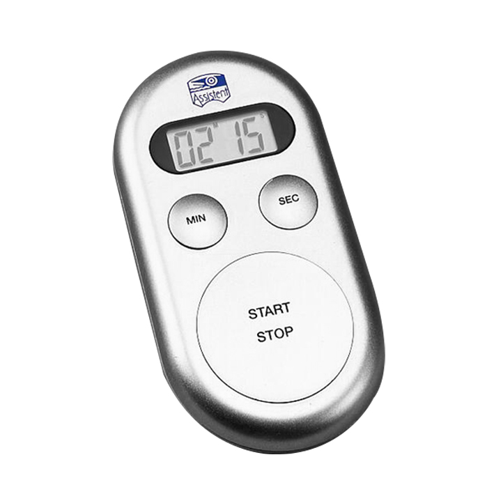 Digital-Kurzzeitmesser silber