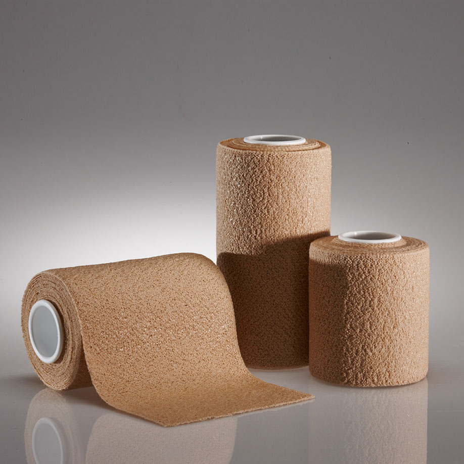 ELASTUS Bi stretch K2 10 cm x 2,5 m (10 Stck.) Kurzzugbinden hautfarben